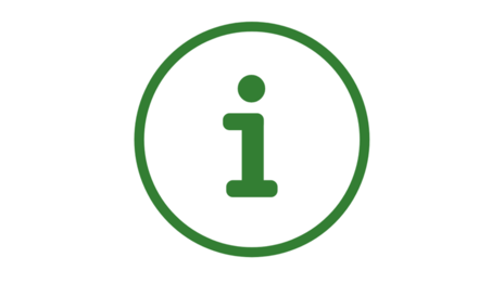 Das Bild zeigt ein Piktogramm zu Informationen.