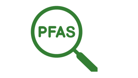 Das Bild zeigt ein Piktogramm zu PFAS.