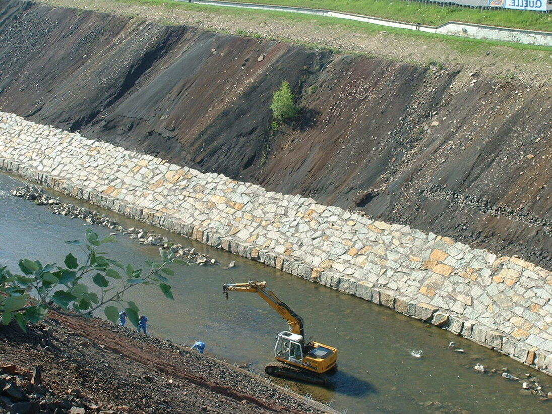 Muldenhütten nach der Sanierung im Jahr 2005