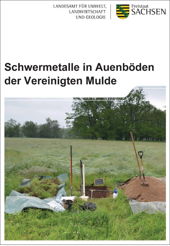 Deckblatt des Berichtes zu den Auenböden.