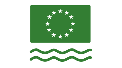 Das Bild zeigt ein Piktogramm zur EU-Wasserrahemnrichtlinie.