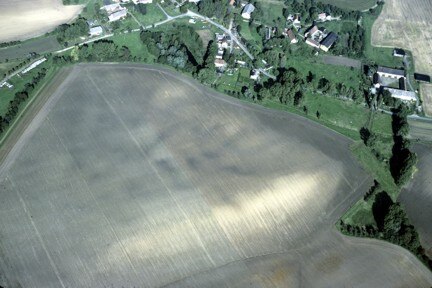 Foto: slawische Siedlung auf dem Plateau