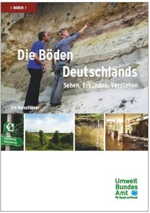 Das Bild zeigt das Titelbild des Reiseführers »Die Böden Deutschlands«